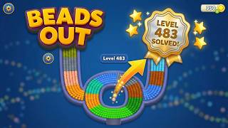 🟢 Beads Out Level 483 Walkthrough | Full Solution &amp; Pro Tips! 🧩