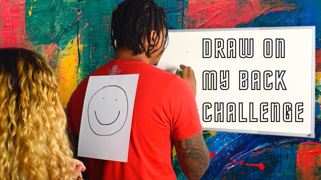 Draw On My Back Challenge | Ming and James