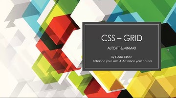 [Learn web development FREE] 07.CSS GRID Auto-Fit and MinMax (Hindi / Urdu)