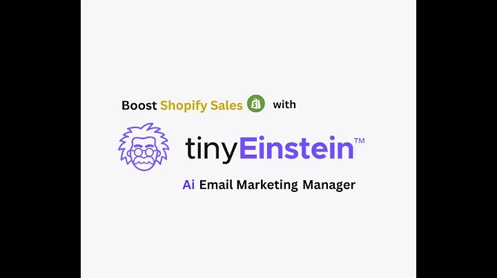Boost Sales and Save Time: The Ultimate AI Email Marketing Tool for Shopify