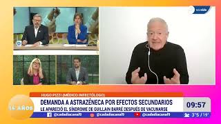 UNA ARGENTINA DEMANDÓ A ASTRAZENECA POR EFECTOS SECUNDARIOS