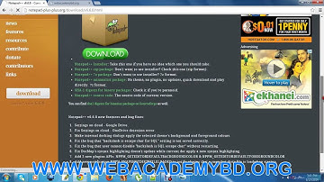1   HTML5 and CSS3 Beginner Bangla Tutorial 1 Introduction,   downloading the software