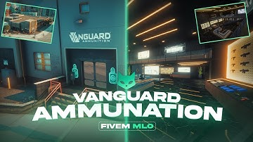 Vanguard Ammunation FIVEM MLO – Training Range with Moving Target Script (FiveM)