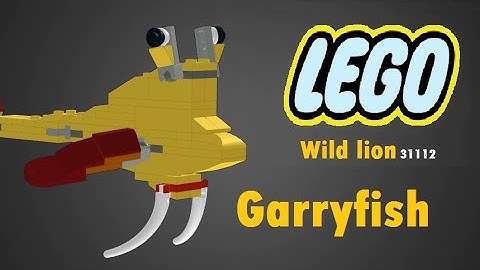 Lego 31112 one set alternate build - Garryfish from "Subnautica"