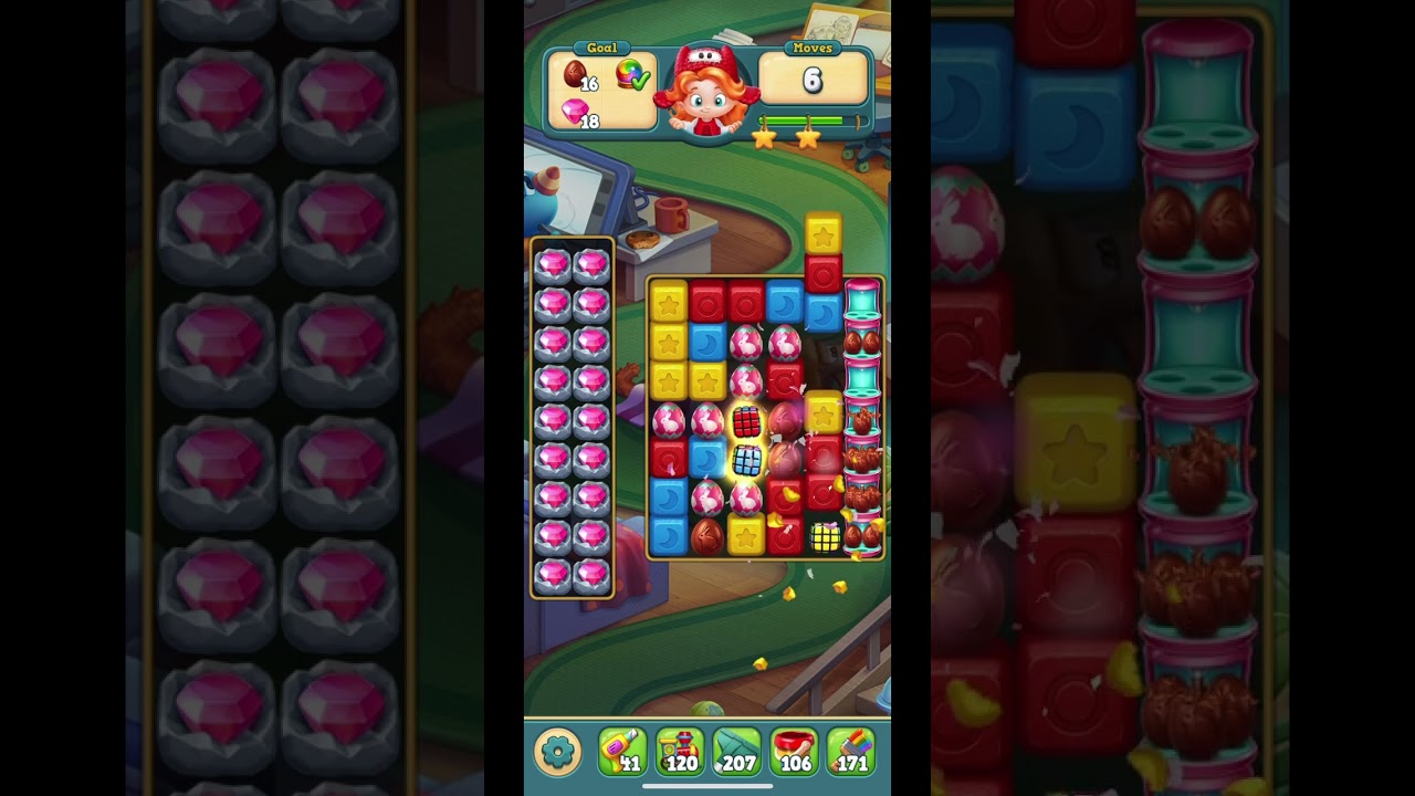 Toy Blast Level 7538 Without Booster  