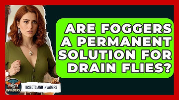 Are Foggers A Permanent Solution For Drain Flies? - Insects and Invaders