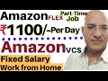Best Part Time job | Work from home | freelance | amazon flex | amazon VCS jobs | Part time earning