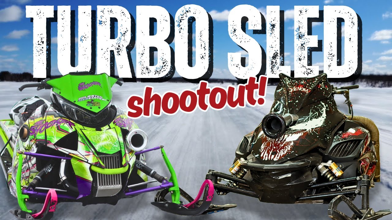 Big Turbo Sleds VS Small Turbo Sleds! Last Speed Runs Of The Season...Who Is The Fastest?