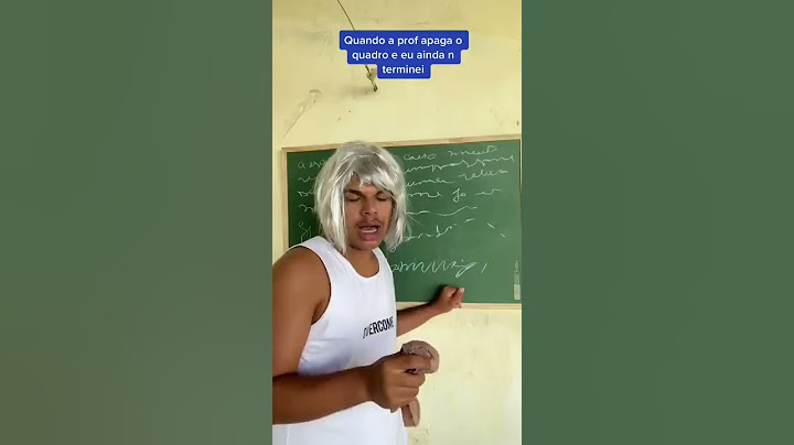 QUANGO A PROF APAGA O QUADRO 😂