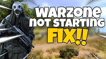 How To Fix COD Warzone Not Starting in 2022 | Warzone Not launching or Not Opening Fix