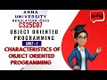 Characteristics of Object Oriented Programming in Tamil | CS25C07 | OOP using C++ | Anna University