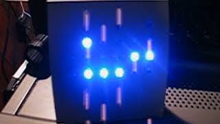 Famous Crystal Blue Powers of 2® Binary Clock in action (true binary mode) Wealth