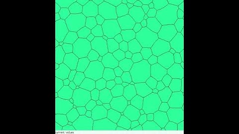 Lattice sweeping by grain boundary migration