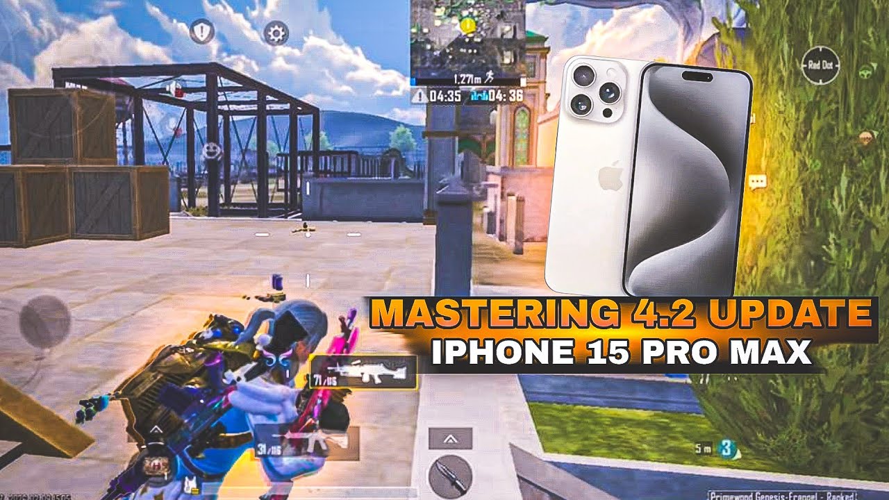 MASTERING 4.2 UPDATE IN 120 FPS 🔱 IPHONE 15 PRO MAX 