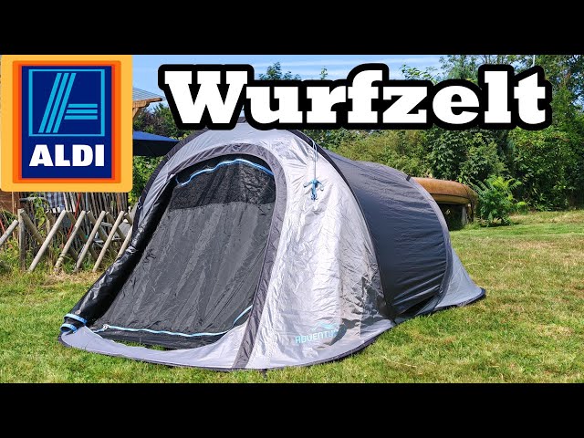 Aldi Pop-Up Tent - Assembly and Disassembly of the Pop-Up Tent -  Introduction to Folding the Pop-... - YouTube