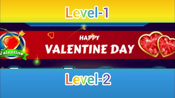 Valentine day event Level-1and Level-2 in Galaxy attack Alien Shooter