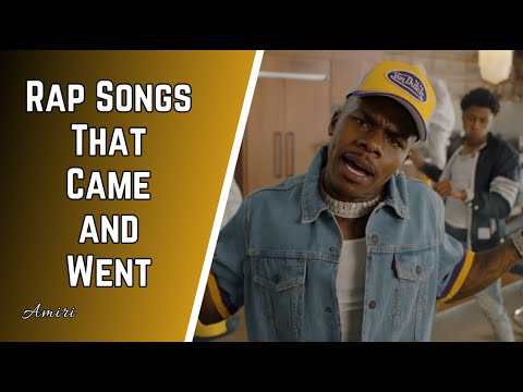 Rap Songs That Came and Went Off The Billboard Hot 100