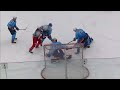 Камил Гаджиев забил лежа в хоккейной Медиалиге