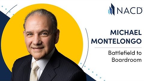 Battlefield to Boardroom Testimonial - Michael Montelongo