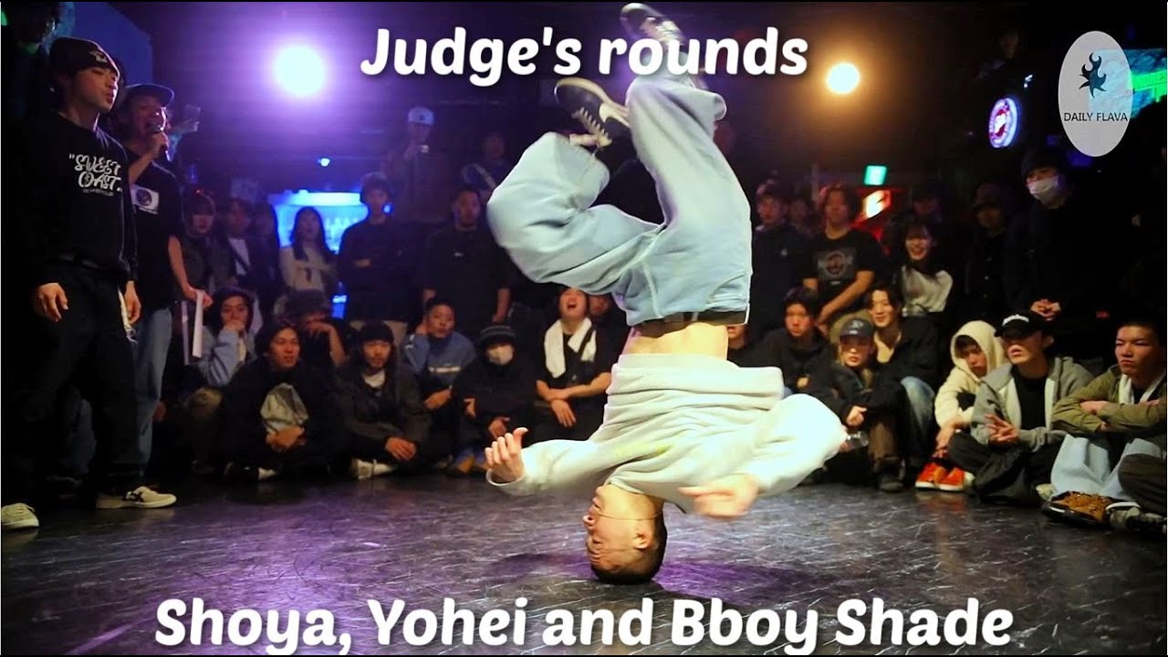 Bboy Shoya, Yohei, and Shade (Ariya) put on a FIRE showcase.