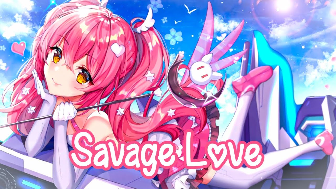 Nightcore - Savage Love (Lyrics) - YouTube