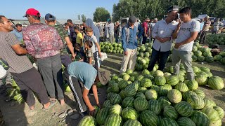 картинка: ШАНБЕБОЗОРИ РЕГАР НАРХНОМАИ БОЗОРА БИНЕН СЕЗОНИ ТАРБУЗ ВА ДИГАР МАХСУЛОТО 21 июля 2024 г.