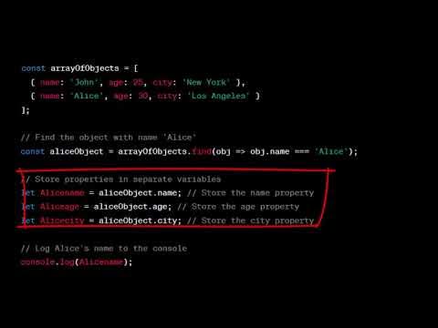 How to to use FIND in JavaScript - YouTube