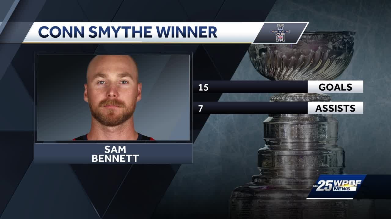 Florida Panthers forward Sam Bennett wins Conn Smythe Trophy