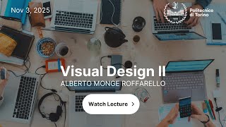 HCI2025 - Lecture 12 - Visual design (part II)