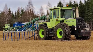 MB Trac 1500 & 1000 spreading slurry