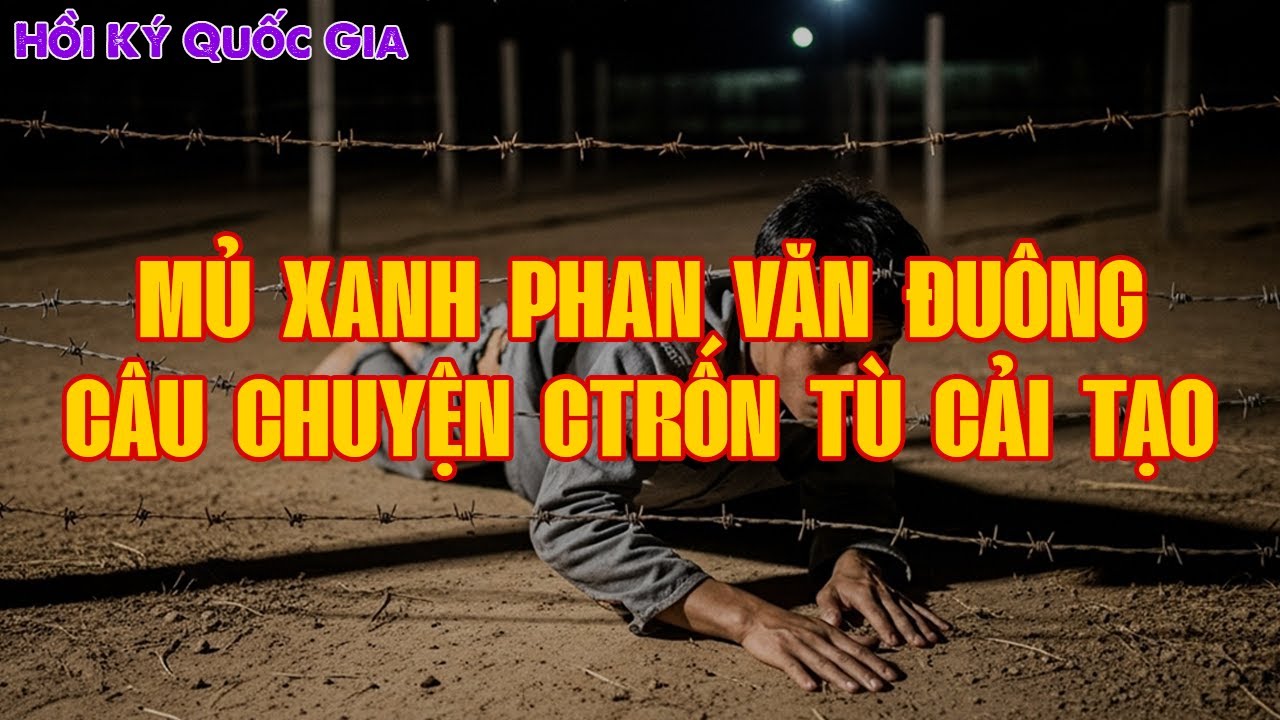 MỦ XANH PHAN VĂN ĐUÔNG VÀ HỒI KÝ TRỐN TRẠI CẢI TẠO | Hồi Ký Miền Nam VN