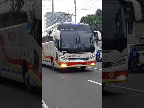 HIGER.KLQ6127LA.FIVE STAR,3504.#busspotting #buscompany