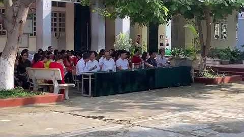 Lễ tri ân thầy cô và ra trường cho học sinh lớp 5 khóa học 2018-2023
