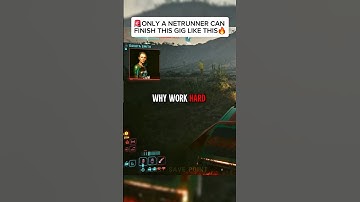 "Only Netrunners Can Do This" #cyberpunk