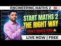 How to Start Engineering Maths 2? 🚀 (Smart Strategy Revealed) | with RK SIR
