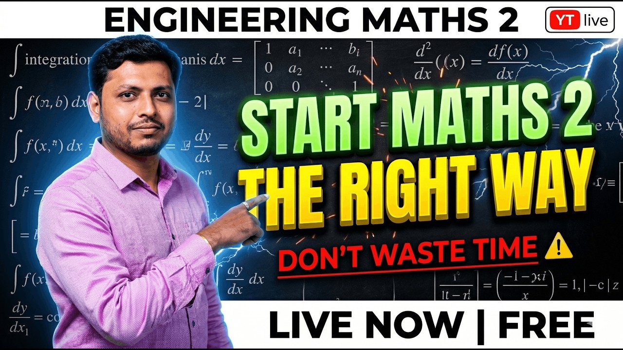 How to Start Engineering Maths 2? 🚀 (Smart Strategy Revealed) | with RK ...