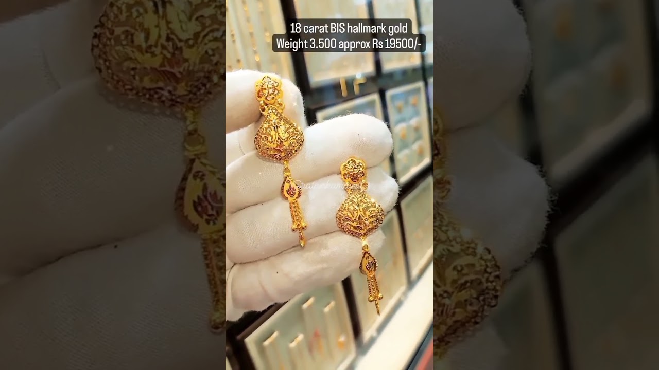 18 carat BIS hallmark gold 