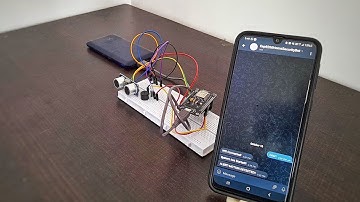 How To Make Home Security System | Using ESP8266 | Get notifications on Telegram! | Detailed Video.