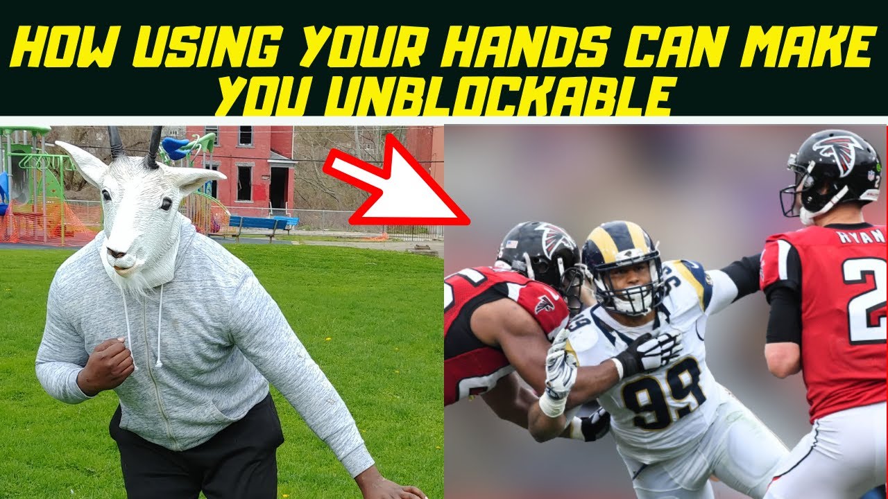 WHY HAVING GREAT HANDS HELPS YOU ON THE DLINE| DEFENSIVE TACKLE TECHNIQUES | FOOTBALL DRILLS AT HOME
