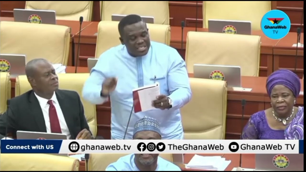 "You are not intelligent":Sam George slap  deputy chief whip with de standing orders in parliament