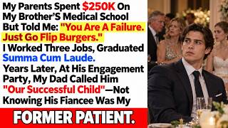 My Parents Paid For My Brother's Tuition But Said To Me 'You Are A Failure, Just Go Flip Burgers'