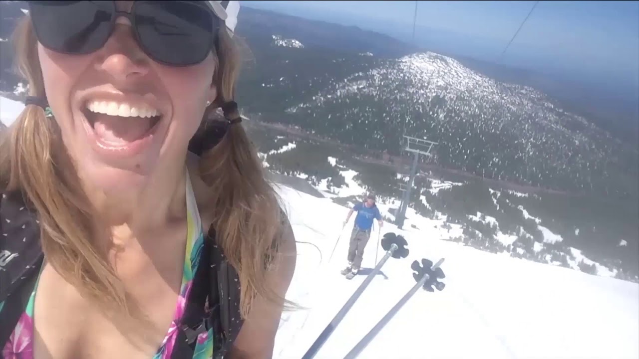 Ski Mum Mount Bachelor Summer Uphill Skiing