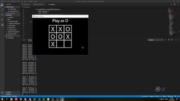 CS50AI Project 0B TicTacToe with miniMax function