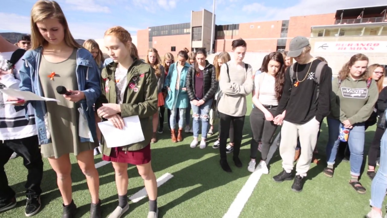 Durango students join school walkout
