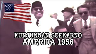 Soekarno Disambut Meriah Rakyat Amerika