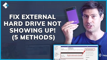 [5 methods] How to Fix External Hard Drive Not Showing Up or Detected On Windows ? Full Guide