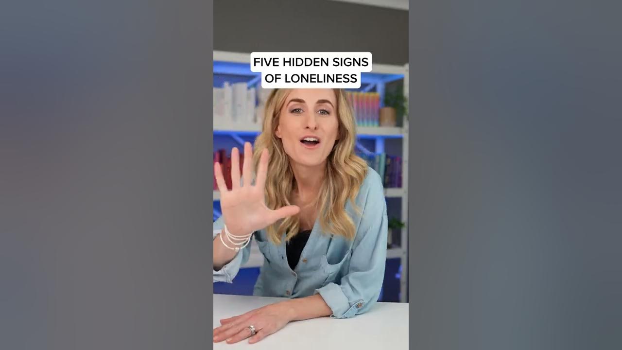 Five Hidden🤐 Signs of Loneliness😕 #shorts