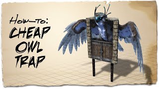 How to build a cheap Snow Owl trap (SEE DESCRIPTION) | ARK: Survival Evolved | Building Tips