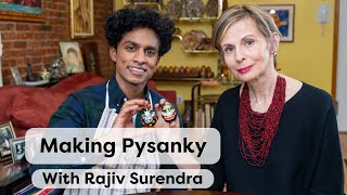 Making Pysanky, With Rajiv Surendra | Ukrainian Easter Egg Tutorial by HGTV Handmade 42,116 views 1 month ago 29 minutes