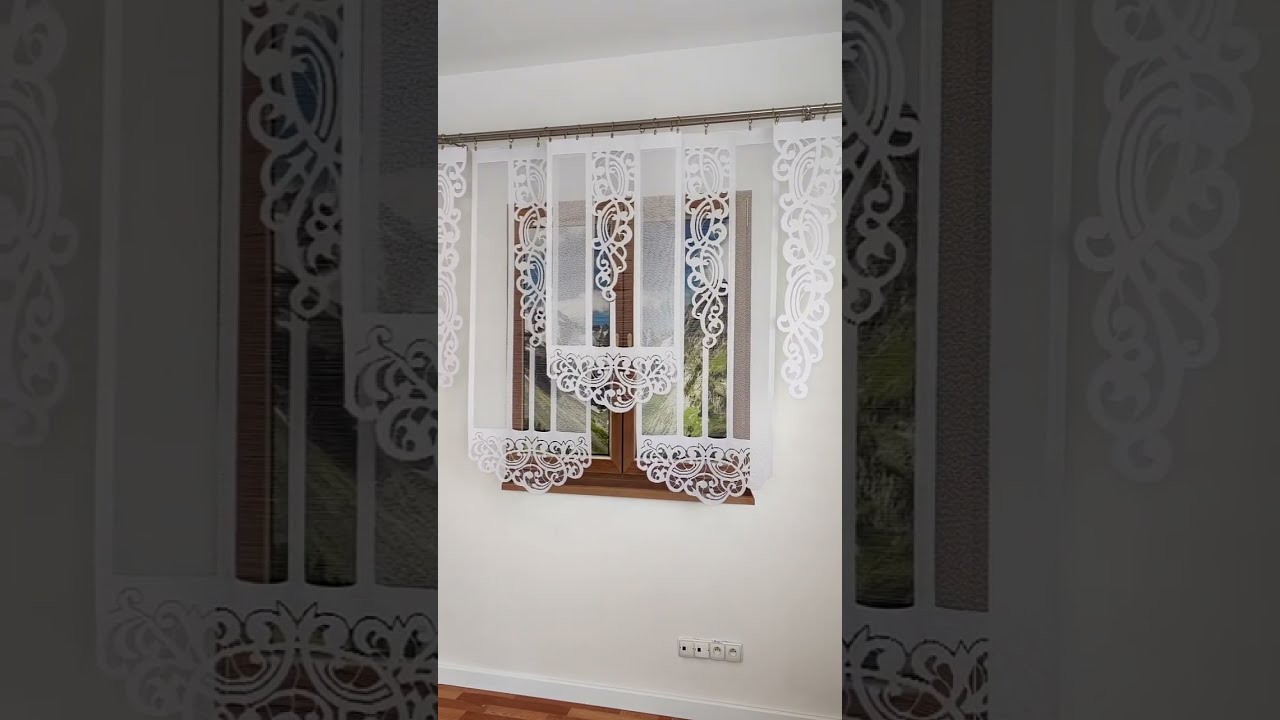 Astor Komplet firan paneli ażurowych www.Firany.pl 